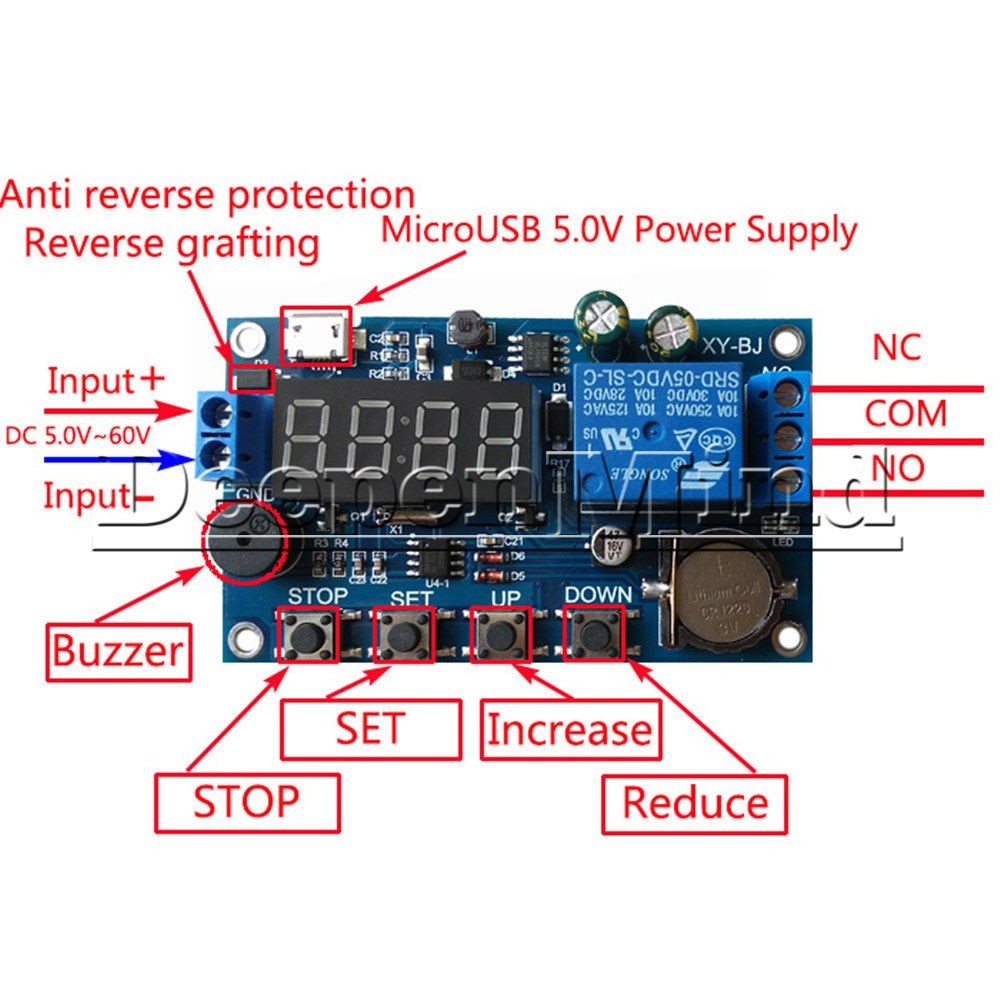 Timer Relay Module