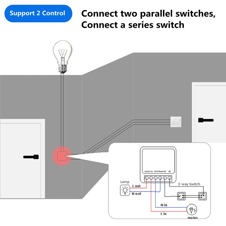 Mini WiFi Smart Switch