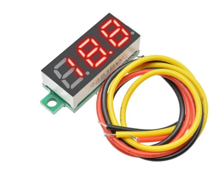 Mini voltmeter 4.50-100V