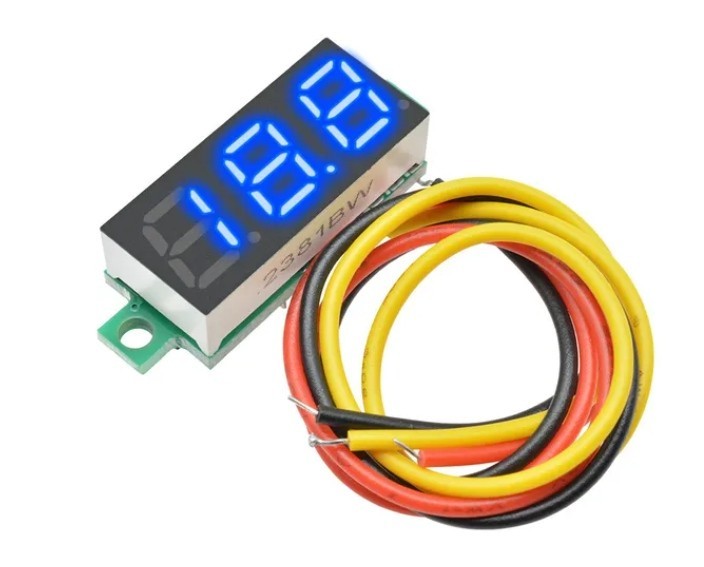 Mini voltmeter 4.50-100V