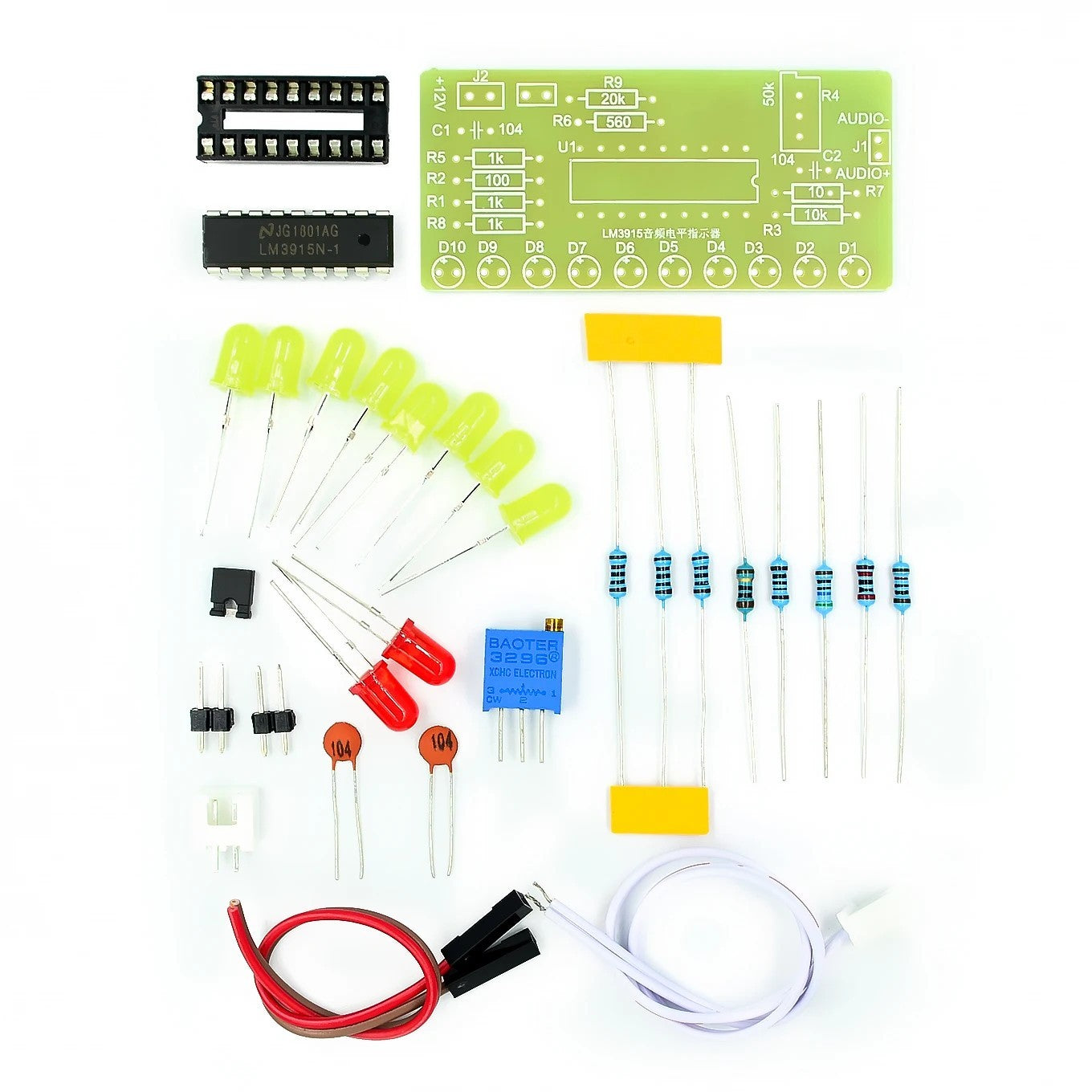LM3915 level indicator